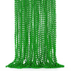 St Patricks Day Beads, 24PCS Christmas Beaded Necklace Accessories, Mardi Gras Beads Necklaces Women Men, Festival Parade Throw