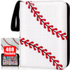 Card Binder 400 Pockets, Trading Card Binder With Sleeves, Baseball Card Binder, Trading Card Albums Sports Card Binder Collecti