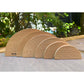 TickiT Natural Architect Panels - Arches - Set of 6 - Stacking Blocks for 12m+ - Open-Ended Toys
