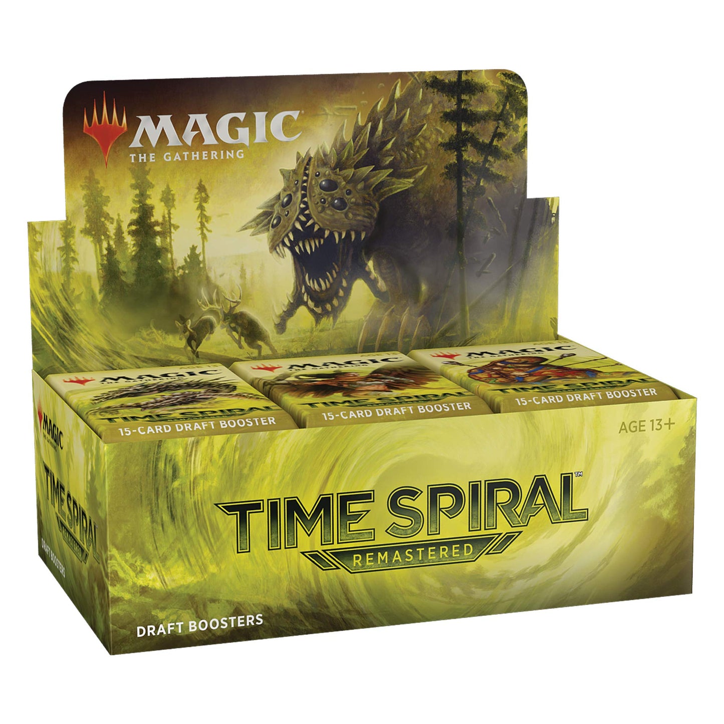 Magic: The Gathering Time Spiral Remastered Draft Booster Box | 36 Packs (540 Magic Cards)