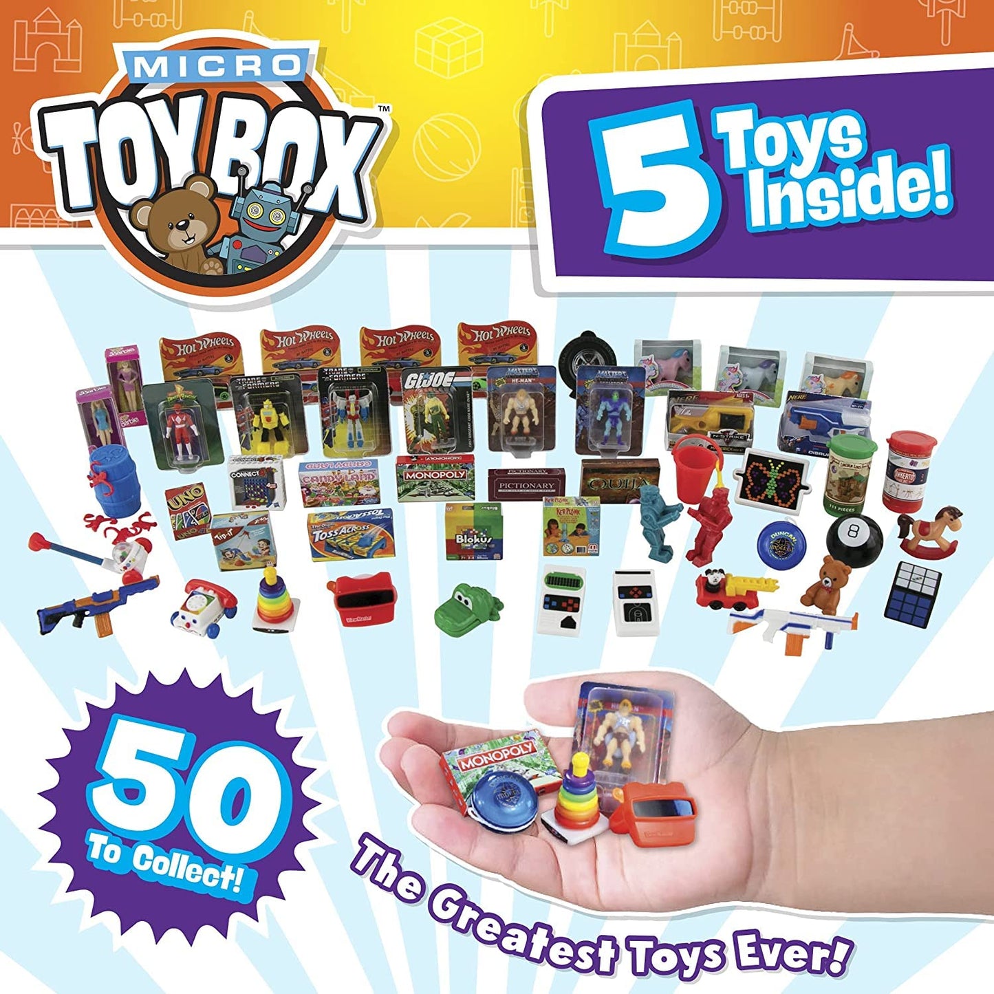 Worlds Smallest Micro Toy Box Series 1 Mini Collectible Set Of 6 Cups