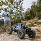 Axial Rc Truck Utb18 Capra 4Ws 1/18Th 4X4 Rtr (Comes With Everything Needed To Run), Blue, Axi-1750T1