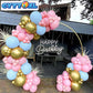 Cyttok Pink Blue And Gold Balloons 12 Inch 100 Pack Helium Balloons For Birthday Wedding Baby Shower Party Decorations