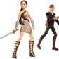 DC Collectibles Wonder Woman & Steve Trevor 2-Pack Figures, 12" Plastic Action Figures, Model FFB34