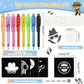 Inkipen Invisible Ink Pen 24Pcs+ Notebooks, Spy Pens With Uv Light, Magic Marker, Classroom Prize, Birthday Party Favors For Kid