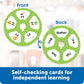 Learning Resources Skill Builders! Letter Quiz Wheel, Alphabet Flash Cards, Reading Games, Sight Words Flash Cards Kindergarten,