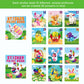 2Pcs Easter Day Crafts For Kids Ages 4-8 Sticker Paint Books Gift Party Create 20 Pictures(Sticker Sheets Are Separate)