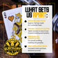 Cyberpunk Gold Playing Cards by Elephant - Unique Cardistry Deck for Kids & Adults, Includes Card Game e-Book, Perfect for Poker