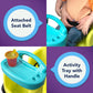 Simplay3 Roll And Stroll Quiet Ride-On Toddler Toy Push Car, With Seatbelt, For Toddlers Ages 1.5-4 Yrs., Yellow
