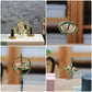 Joytech Gyroscope Spinner Toy - Golden Metal Anti-Gravity Balance - 62 * 88 mm