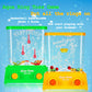 Lewtemi 60 Pcs Water Ring Toss Handheld Game Bulk Retro Pastime Games Handheld Toys Party Favor Basketball Fun Gifts, Without Water(Classic)