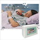 Photo Personalized Puzzle for New Baby | 1000 Piece, Custom Jigsaw Puzzle (Horizontal/Landscape) | 30 x 20 | I See Me!