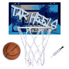 Franklin Sports Indoor Basketball Hoop - Over The Door Set with Mini Ball - Blue/White - Perfect for Kids' Bedroom and Office