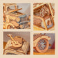 Rowood 3D Puzzles For Adults, Model Car Kits, Diy Wooden Toys Craft Gift On Birthday Christmas For Boys-Vintage Car