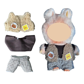 Doll Clothes - Compatible with LBB 5.91-6.7inch(15-17cm) Dolls as Accessories Only  enhanced Dolls Outfit with Accessories  Hand Crocheted Hat  Sweaters  Bag 2
