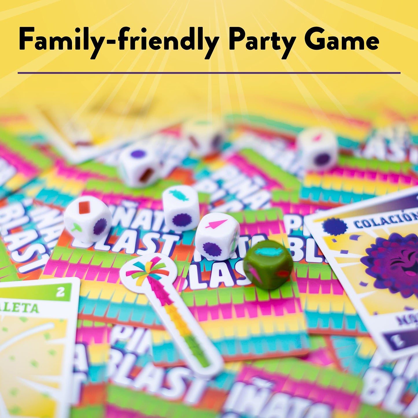 Ravensburger Piñata Blast Party Game for Ages 7+ | Fast-Paced Fun | Multicolor Cardboard