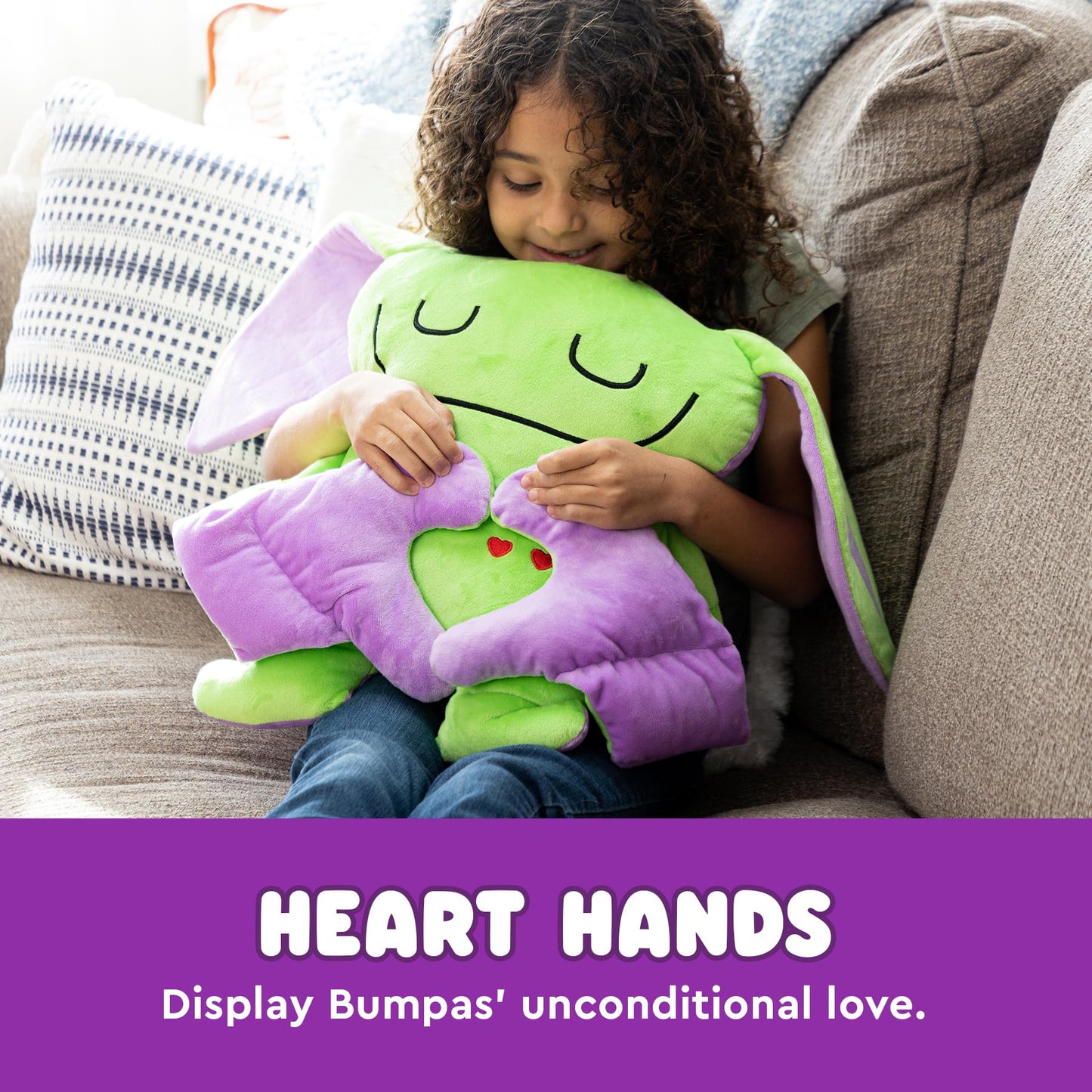 Bumpas Stuffed Animal - Cute Cuddle Pal, Doodles - Weighted Stuffed Animal