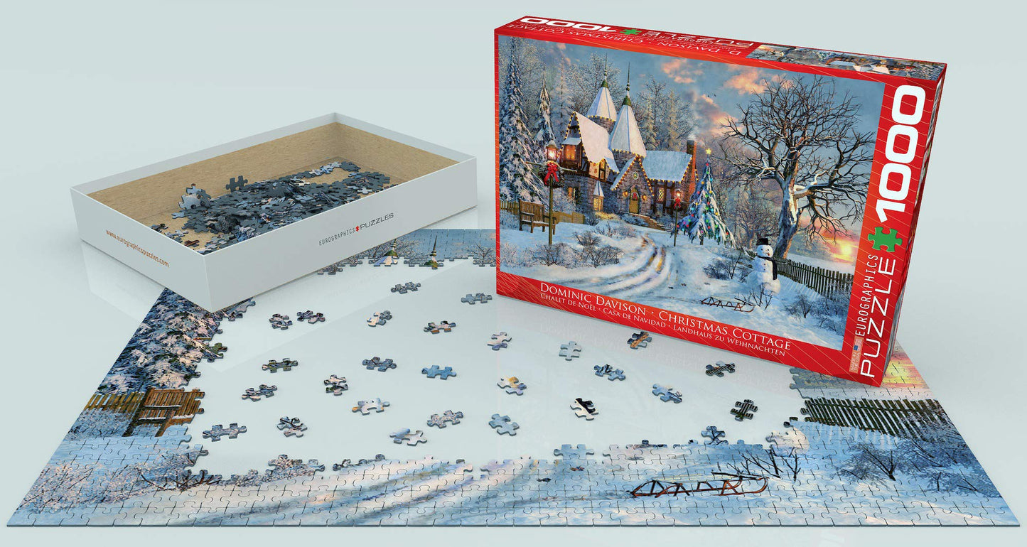 Christmas Cottage By Dominic Davison