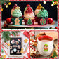 Julbear Christmas Foam Sticker, 300Pcs Winter Bulk Colorful Printing Self-Adhesive Campus Themed Foam Stickers For Kids Christma
