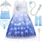 Davvew Princess Dresses For Girls Light Up Princess Costume For Little Girls Christmas Halloween Costume For Kids Toddler