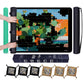 Pohxev Jigsaw Puzzle Mat Roll Up, Saver Pad 53    x 35    Non-Slip Rubber Bottom & Smooth Top Portable Keeper Up to 3000 Pieces 
