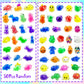 50Pcs Mini Stress Balls, Random Kawaii Squishies Bulk, Classroom Prizes, Party Favors, Birthday Gifts, Goodie Bag Stuffers,Easte