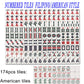 Gray Ultra-Thin Folding Automatic Mahjong Table 40Mm American Mahjong Numbered Tiles Foldable Style + 4 Racks+ Hard Tabletop Cov