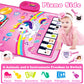 Toys For 1 Year Old Girl Gifts: Baby Musical Mat Toddler Toys Age 1-2 - 3 In 1 Piano Drum Animal Touch Unicorn Toys - Infant Music Toy 12-18 Months Babies Birthday Gifts For 1 2 3 Year Old Boys Girls