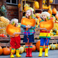 Novwang Pumpkin Balloons, 18Pcs Fall Thanksgiving Foil Pumpkin Balloons For Fall Autumn Thanksgiving Harvest Themed Halloween Birthday Wedding Baby Shower Party Decorations Supplies