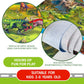 Oriate Kids Toy Dream Mat Dinosaur World Activity Playmat, Parent-Child Interaction Cognitive Teaching Floor Game Carpet, Learn And Have Fun Playtime With Dino Toys Of Kid'S Collection 552-D