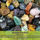 Wirejewelry Gemstones Of The World Tumbler Refill Kit - 3 Lbs. Of Handpicked Rock, 2 Batches Of 4 Step Abrasive Grit And Polish