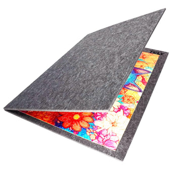 Tely Foldaway Puzzle Board Felt Mat For Up To 2000 Pieces Of Jigsaw Puzzle, Foldable For Easy Storage Puzzles, Portable Puzzle P