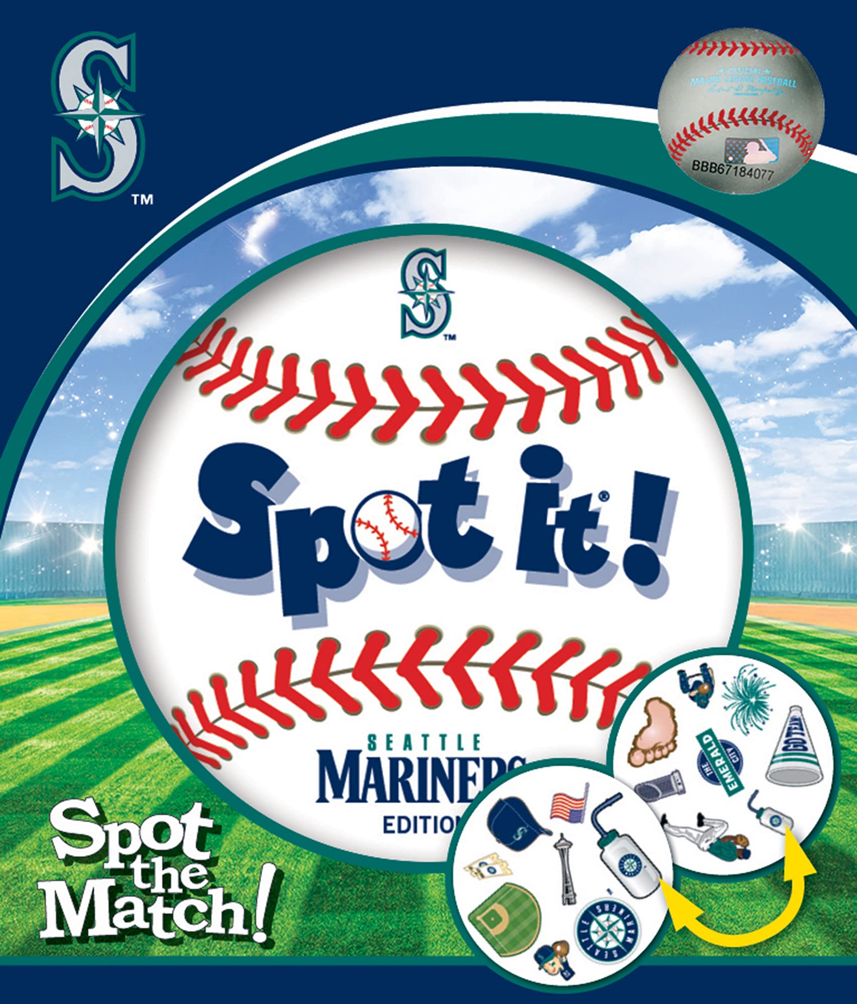 Seattle Mariners Spot It! Game