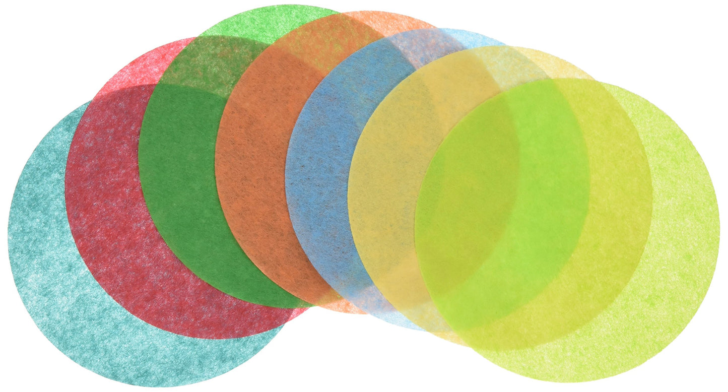 Roylco Pre-Cut Tissue Paper Circles, 4 Inch, Colors May Vary, Pack of 480
