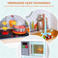 Wooden Play Kitchen For Kids Toddlers, Kitchen Playset With Stove, Oven, Sink, Fridge And Accessories Toy Kitchen Set With Plent