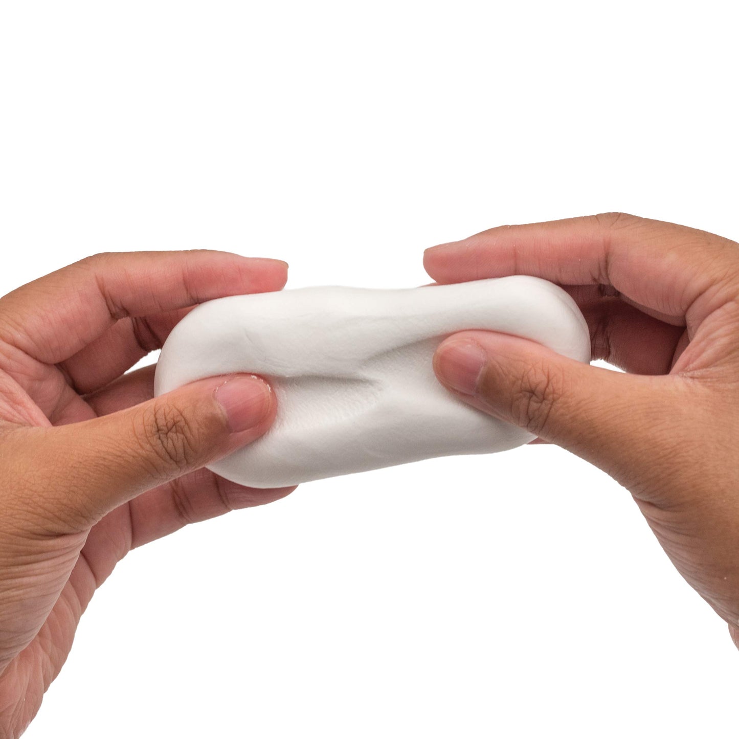 Air Dough - White, Air Dry, Ultra Light, Non-Toxic Modeling Clay in a Resealable Bag including Tutorial Videos (Educational, Cre