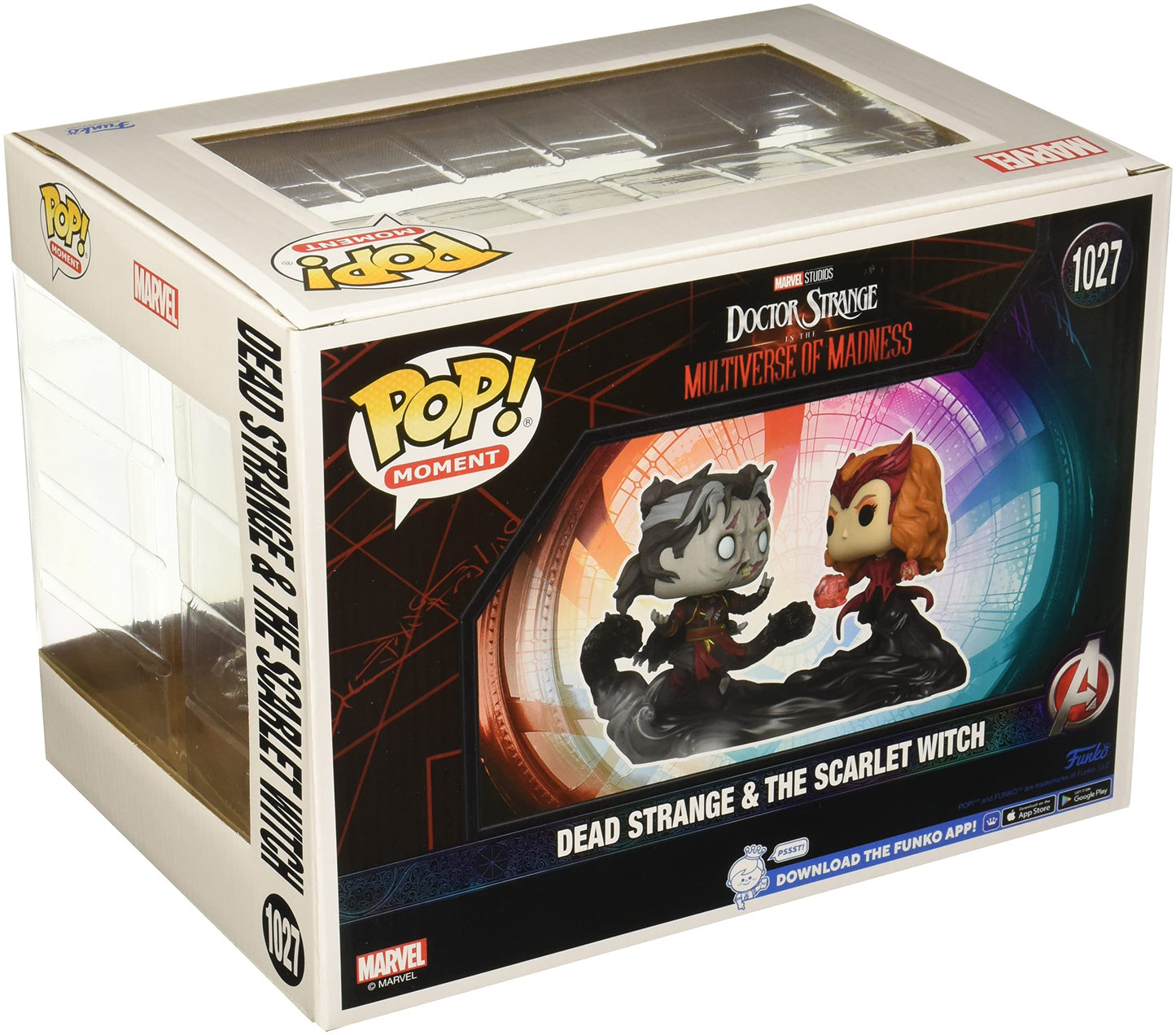 Funko Pop! Moment Marvel Doctor Strange - Dead Strange & Scarlet Witch, Vinyl, Multicolor, Model 60915, 1 Count