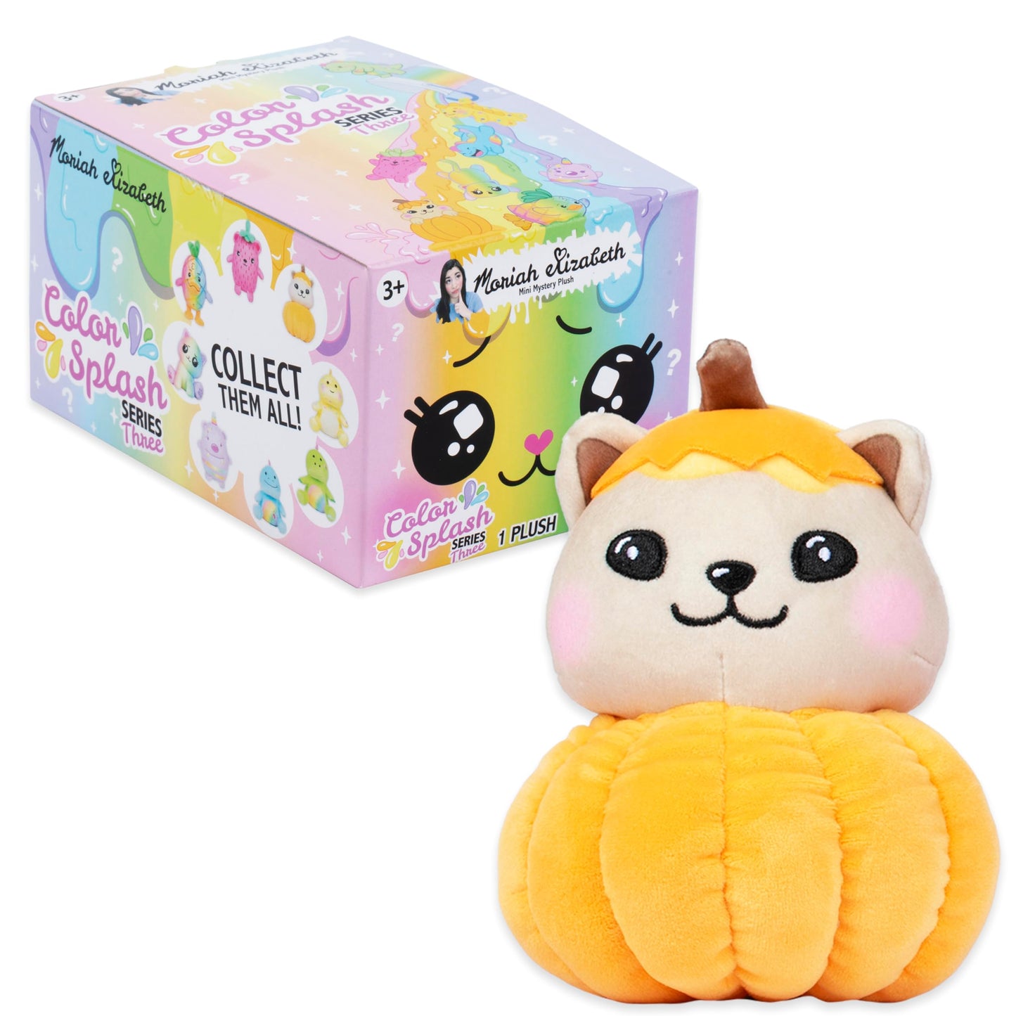 Moriah Elizabeth 6” Mini Mystery Plush Series 3 - Blind Box, Multicolored, Model 80213, Official Merchandise