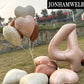 Jonhamwelbor 40 inch Caramel Number 4 Balloon Retro Large Big Giant Jumbo Foil Helium Mylar Number Balloon with Heart Balloons f