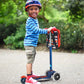 Micro Kickboard - Mini Deluxe Foldable Led Scooter, 3-Wheeled, Lean-To-Steer, Swiss-Designed Micro Scooter With Led Light-Up Whe