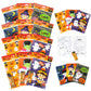TINYMILLS Halloween Coloring Books for Kids with 12 Coloring Books and 48 Crayons, Halloween Party Favors, Halloween Prizes, Hal