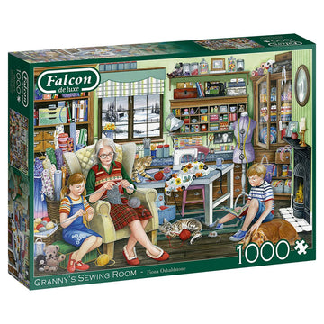 Jumbo Toys, Grannys Sewing Room, For Ages, Multicolor, 1000