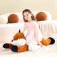 Ikasa Giant Fox Stuffed Animal Plush Toy, 30' Large Big Soft Toys For Kids Girls Boys Girlfriend Childrens