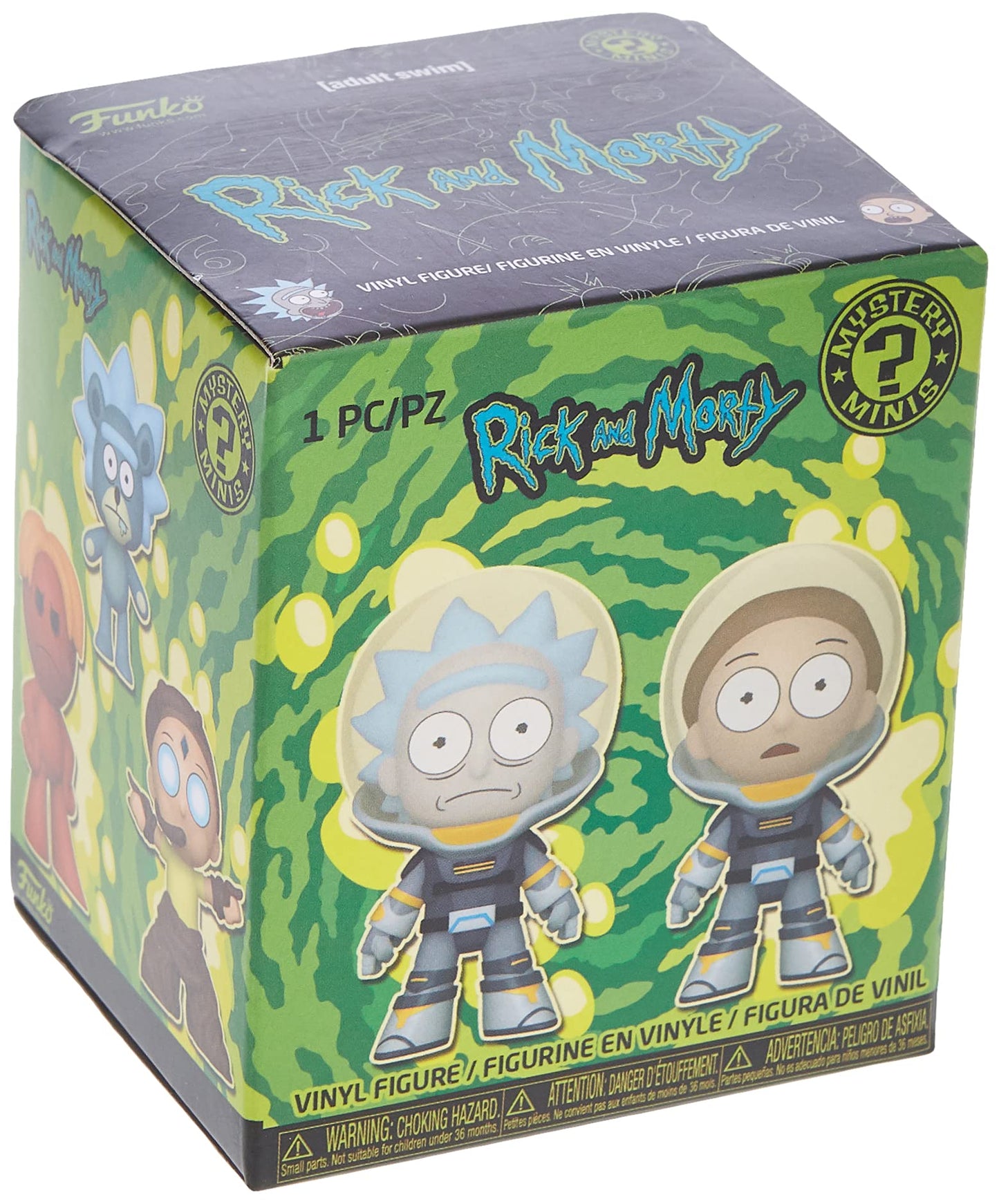 Funko Mystery Minis: Rick And Morty, Multicolor