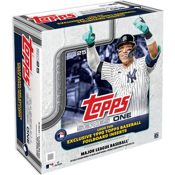 Topps 2025 Series 1 Baseball - Factory Sealed - Mega Box (224 Count, Mlb, Baseball Cards)