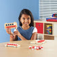Learning Resources Foam RekenRods Ten-Frame Boards & Red/White Counters, Math Manipulatives for Kindergarten, Model 85233