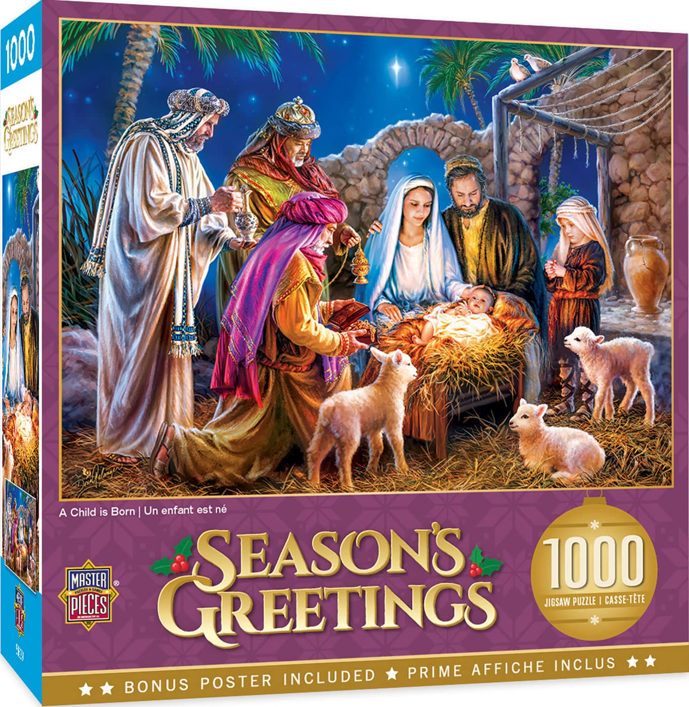 A Child Is Born 1000 Piece Jigsaw Puzzle
