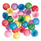 Fun Express Mini Marbleized Rubber Poppers Toys - Bulk Set Of 144 Pop Ups In Bright Marbleized Colors - Party Favors And Giveawa