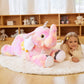 Earthsound Giant Elephant Unicorn Stuffed Animal Plush Toy,Large Jumbo 30'' Big Size Soft Toys,Cute Huge Fluffy Plushy Fat Plush