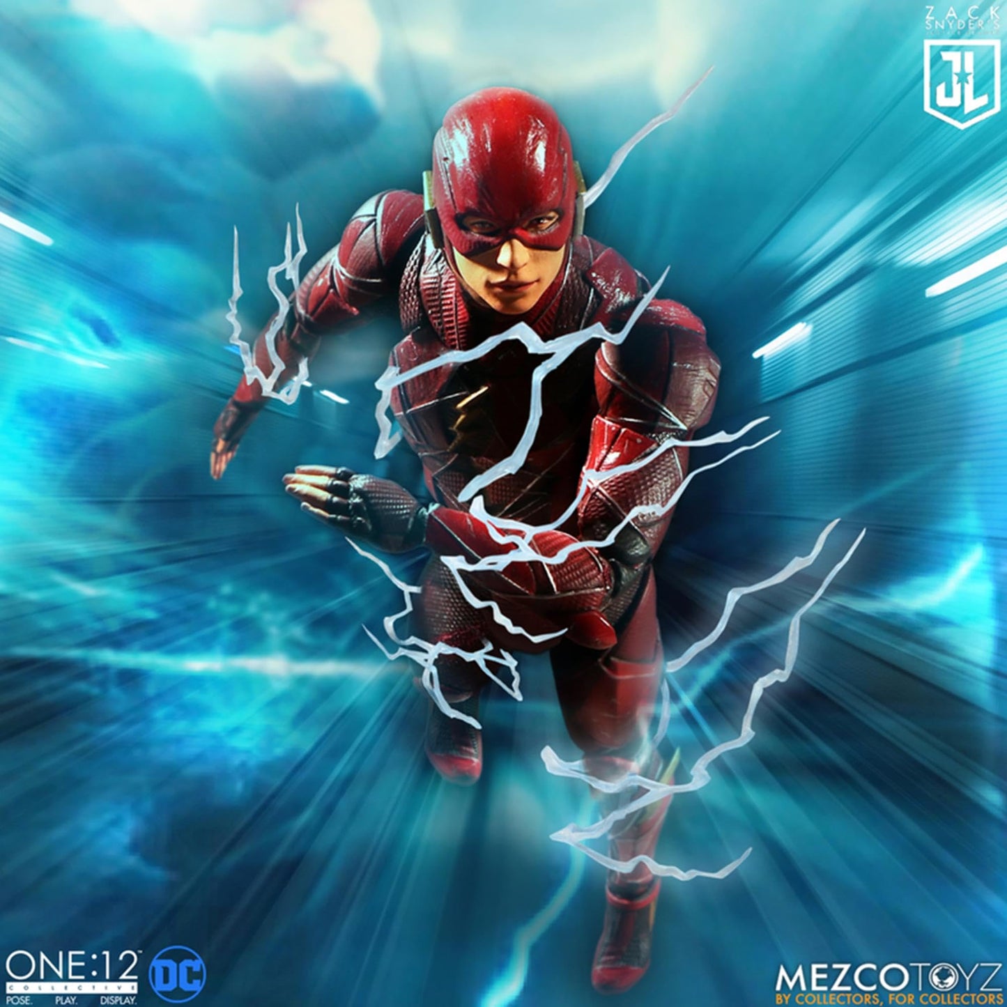 Mezco Zack Snyder'S Justice League 1/12 Deluxe Steel Box Set 15-17 Cm Figures